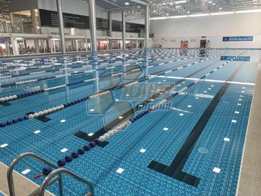 Bon prix 50x25x2M 25x20x2M compétition piscine Construction rapide assemblage facile en ligne