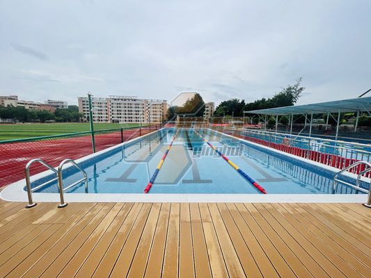 Bom preço Piscina Pré-fabricada Aprender a Nadar ZAM Aço Competição Acima do Solo on-line