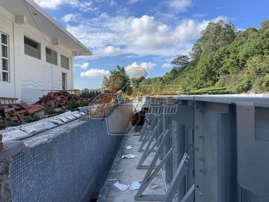 Professional Steel Swimming Pool With 5 Side Thermal Insulation Energy Saving Technology