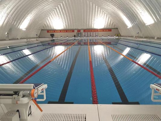 Buen precio Piscina de control inteligente de acero sobre el suelo con sistema de retorno de agua de 3 vías en línea