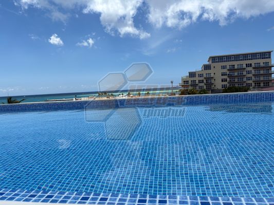 Eco Friendly Aluminum Swimming Pool Above Ground Custom For Family Use