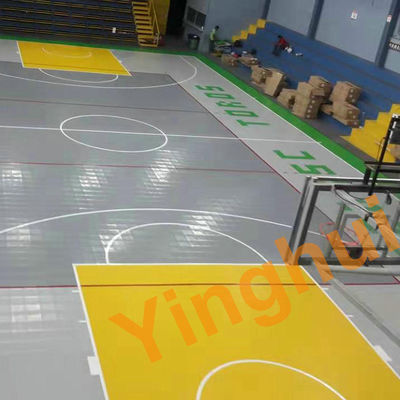 Indoor Portable Multi Purpose Sport Courts Flooring Suspended Flooring Surface