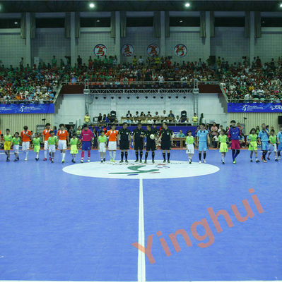 Interlocking Install Maple Wood Like Board Shock Absorbing Indoor PP Basketball Court Flooring Tiles