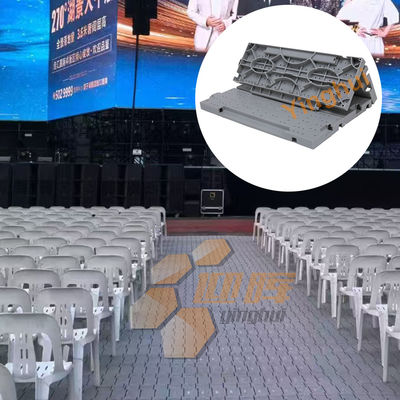 Modern Outdoor Portable Wedding Floor for Grass Garden Lawn Party Events Easy Rolls
