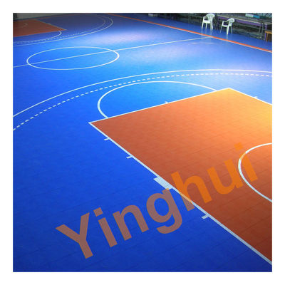 Modular Portable FIBA Approved Tiles Synthetic Plastic Basketball Sport Court Flooring