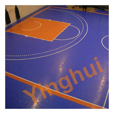 Modular Portable FIBA Approved Tiles Synthetic Plastic Basketball Sport Court Flooring
