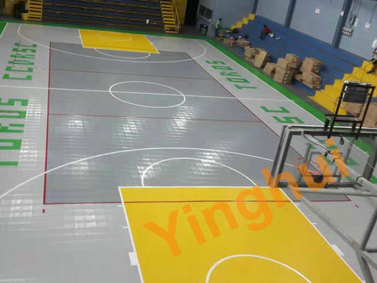 High Strength PP Plastic Waterproof Interlock Tiles Portable Tennis Court Sports Flooring