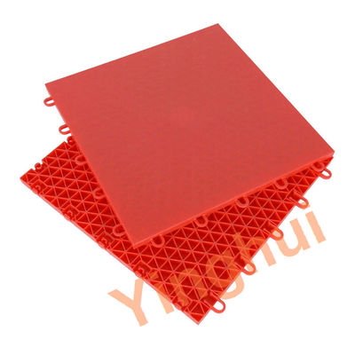 Customized PP Single Layer Indoor Sport Court Tile Badminton Flooring Indoor Sport Tiles for Volleyball Court