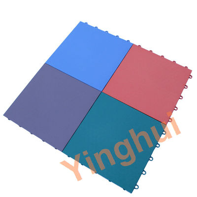 Customized PP Single Layer Indoor Sport Court Tile Badminton Flooring Indoor Sport Tiles for Volleyball Court
