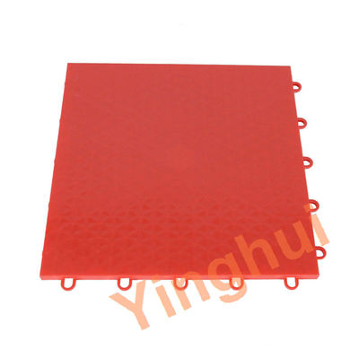 Customized PP Single Layer Indoor Sport Court Tile Badminton Flooring Indoor Sport Tiles for Volleyball Court