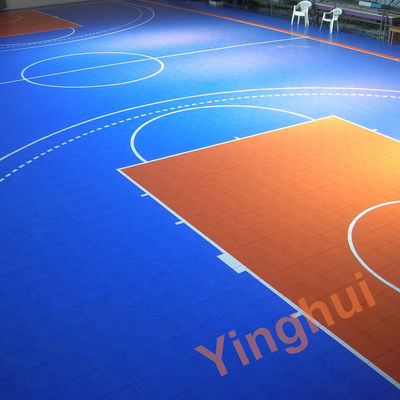 Indoor Multiuse Modular Plastic Sports Flooring For Roller Skate Handball Racket Fustal Volleyball