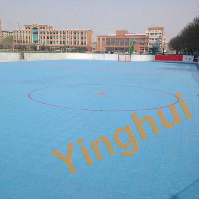 Outdoor Sports Flooring Triangle Grid Suspension Type Volleyball Flooring For Outdoor Court Protection