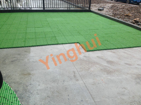Modular Artificial Turf Grass Tiles Price for Leisure Football Lawn Garden and Sports Flooring
