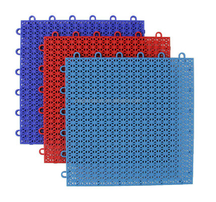 PP Removable Outdoor Playground Sports Flooring Modular Tiles For Kids Playarea