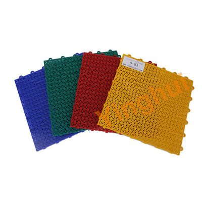 Anti Slip Outdoor Modular Suspension Inter Lock Futsal Court Sports Flooring Tiles Matted Finished