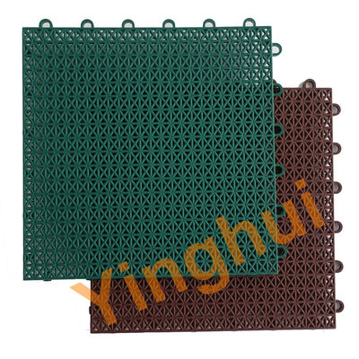 Anti Slip Outdoor Modular Suspension Inter Lock Futsal Court Sports Flooring Tiles Matted Finished