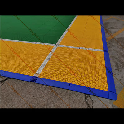 Portable FIBA Approved Tiles Synthetic Basketball Court Plastic Interlocking Flooring Tile