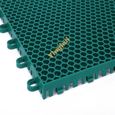 Portable Outdoor Basketball Court Flooring Plastic Tiles Interlock Handball Flooring