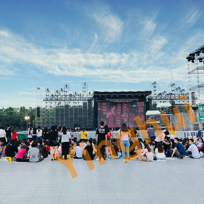 Outdoor Interlocking Covering Grass protection Mat Portable Tent Flooring Turf protection Concert Temporary Floor