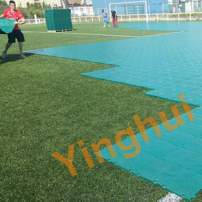 Interlocking Modular Pp Plastic Portable Outdoor Tent Event Flooring Turf Protection Event Flooring