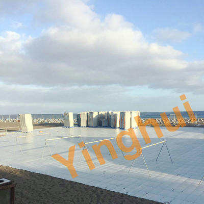 Interlocking Modular Pp Plastic Portable Outdoor Tent Event Flooring Turf Protection Event Flooring