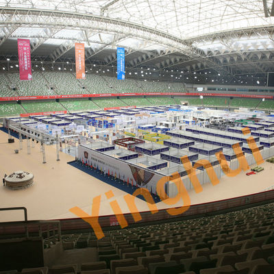 Interlocking Modular Pp Plastic Portable Outdoor Tent Event Flooring Turf Protection Event Flooring