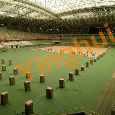 Gray Portable Outdoor Flooring Turf protection Event Temporary Floor