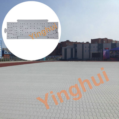 Goede prijs UV-bestendige roll-up event vloer Outdoor draagbare modulaire kunststof tent vloer voor bescherming grasvloer online