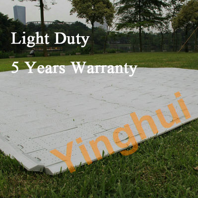 UV Resistant Roll Up Event Floor Outdoor Portable Modular Plastic Tent Flooring For Protection Grass Floor