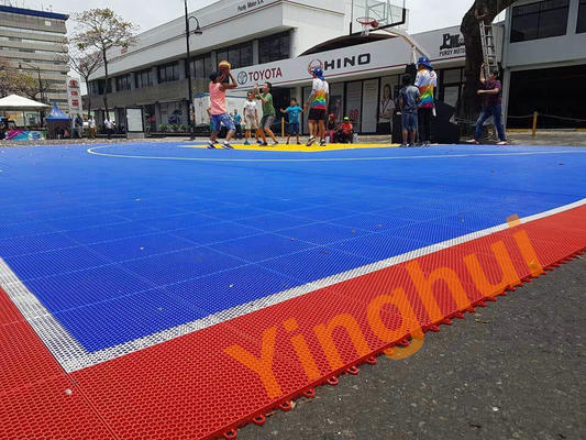Durable Portable Pickleball Basketball Court Flooring Outdoor Flooring For Gym