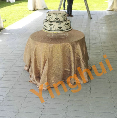 Buen precio Fiesta Concierto Banquete Encuentro de bodas Evento de plástico Piso entrelazado para protección de hierba en línea