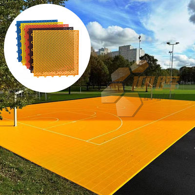 Temporary Plastic Flooring Outdoor Playground Flooring For Play Basketball