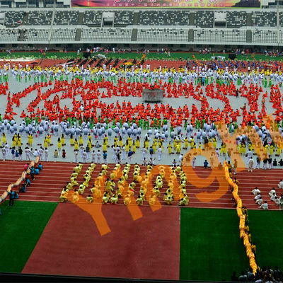 High Impact PP Plastic Lawn Protection Tiles Event Tent Floor Turf Protection Panels for Concerts