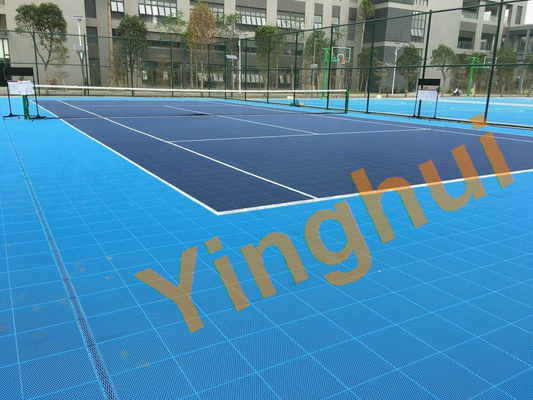 Outdoor Indoor Interlocking Sports Flooring Sport Tiles for Badminton Tennis Court