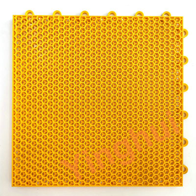 Waterproof FIBA Approved Tiles Interlocking PP Outdoor Basketball Tennis Court Flooring