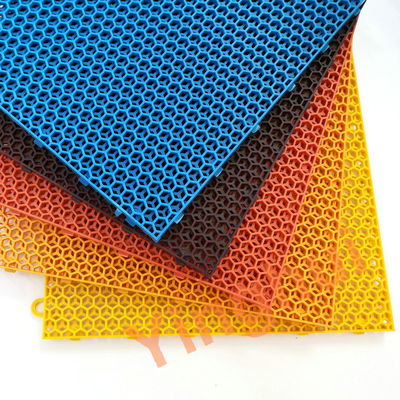 Waterproof FIBA Approved Tiles Interlocking PP Outdoor Basketball Tennis Court Flooring