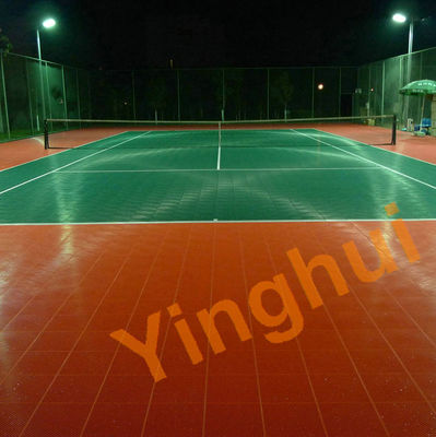 Portable Interlockable FIBA Approved Tiles Outdoor Volleyball Basketball Court Tiles Customized