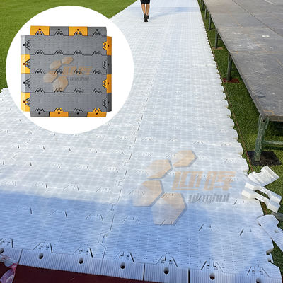 Portable Plastic Event Flooring Outdoor Turf Protection Fooring for Concert Party Stadium Show Construction