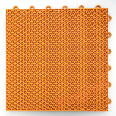 Portable Interlockable FIBA Approved Tiles Outdoor Volleyball Basketball Court Tiles Customized