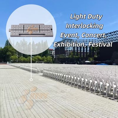 Event Flooring Manufacturer Folding Plastic Outdoor protection Grass Concert Festival Activity Flooring