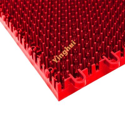 Custom PP Interlocking Sports Flooring Tiles Outdoor Portable Volleyball Flooring