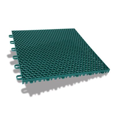 Custom PP Interlocking Sports Flooring Tiles Outdoor Portable Volleyball Flooring