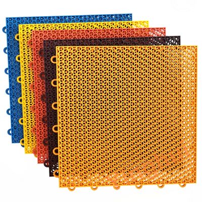 Double Layer Plastic FIBA Approved Tiles Portable Fustal Outdoor Volleyball Court Flooring