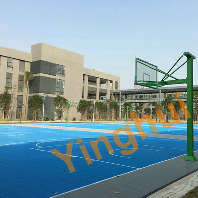 PP Modular FIBA Approved Tiles Flooring Portable Volleyball Fustal Basketball Court Flooring