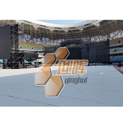 Plastic PP Portable Modular Event Deck Protect Grass Floor Outdoor Temporary Flooring for Event