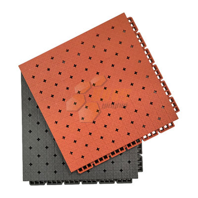 Durable Assembled Outdoor Sports Flooring For Basketball Tennis Badminton Resistant Courts