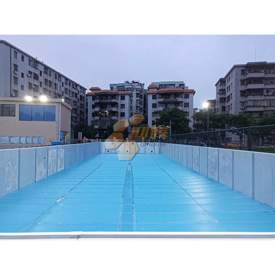 Buen precio Entrenamiento al aire libre Competición de piscina Sistema de control inteligente Piscina de vuelta en línea
