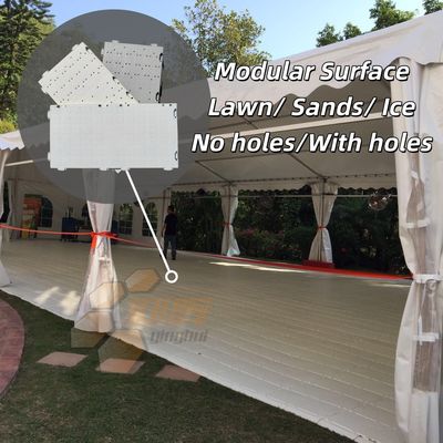 Multi Purpose Safety PP Temporary Tent Party Flooring Marquee Concert Event Turf protection Flooring