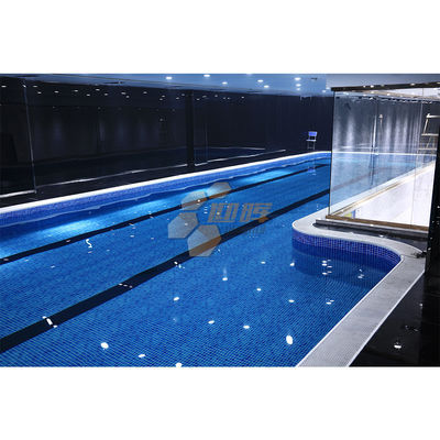Temporary Prefab Above Ground Pool Zn-Al-Mg Steel Structure Swimming Pool