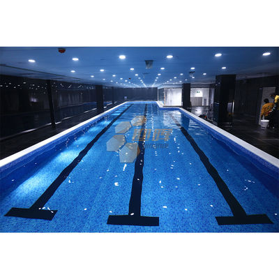 Modular Overground Swimming Pool Zn-Al-Mg Steel Structural Racing Swimming Pool